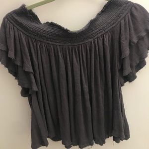 off the shoulder free people top